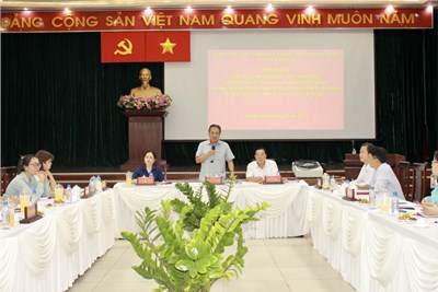 Cụm Thi đua IV, Ban Dân vận Thành ủy giao ban quý III